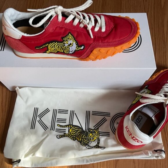 Ladies Kenzo Tiger Sneakers